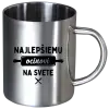 Nerezový hrnček Najlepšiemu ocinovi na svete - valček