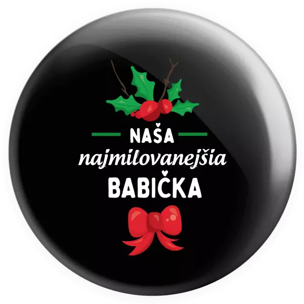 Placka Najmilovanejšia babička