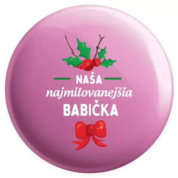 Placka Najmilovanejšia babička