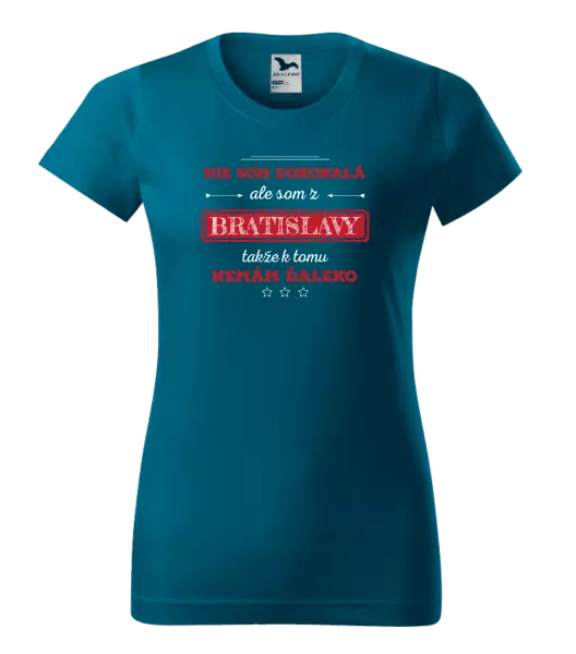 Dámske tričko Nie som dokonalá, ale som z... 