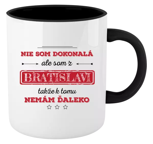 Hrnček  Nie som dokonalá, ale som z... 