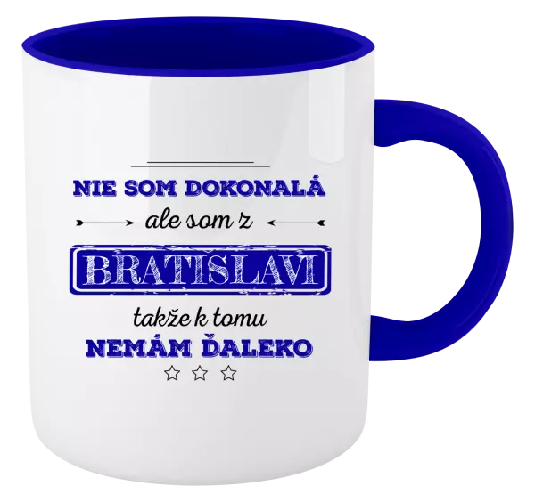 Hrnček  Nie som dokonalá, ale som z... 