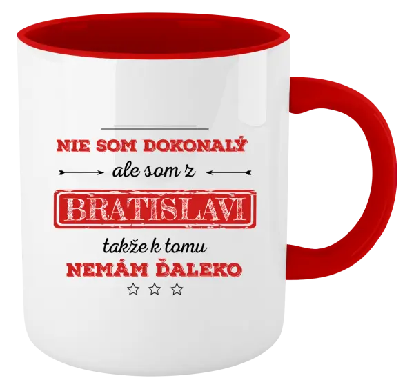 Hrnček  Nie som dokonalý, ale som z ...