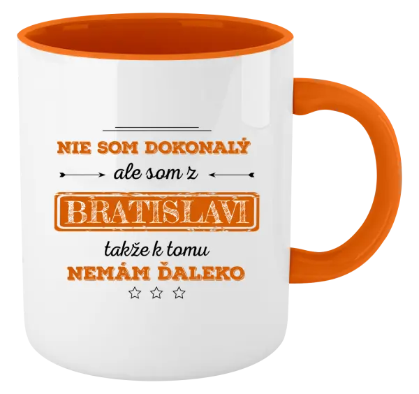 Hrnček  Nie som dokonalý, ale som z ...