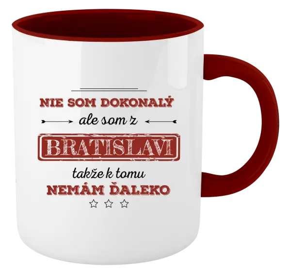 Hrnček  Nie som dokonalý, ale som z ...