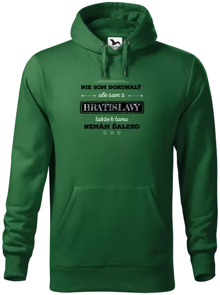 Pánska mikina Nie som dokonalý, ale som z ...