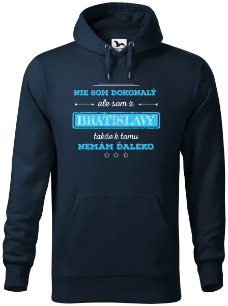 Pánska mikina Nie som dokonalý, ale som z ...