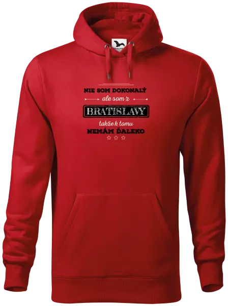 Pánska mikina Nie som dokonalý, ale som z ...
