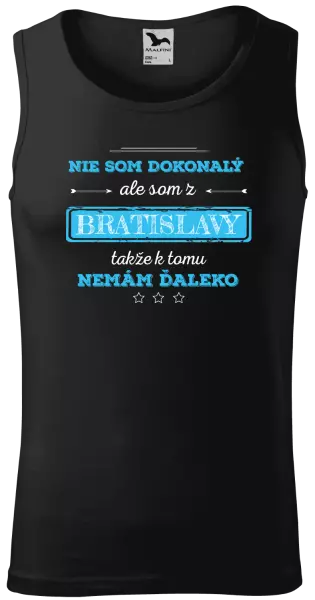 Pánske tielko Nie som dokonalý, ale som z ...