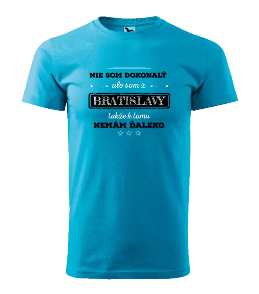 Pánske tričko Nie som dokonalý, ale som z ...