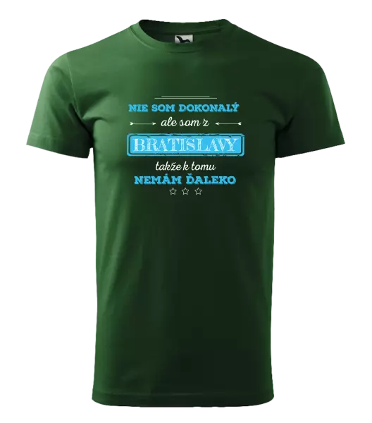 Pánske tričko Nie som dokonalý, ale som z ...