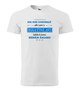 Pánske tričko Nie som dokonalý, ale som z ...