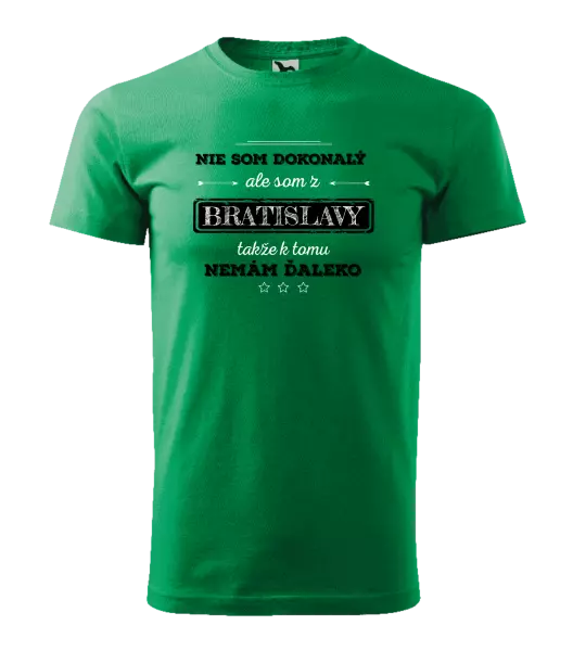 Pánske tričko Nie som dokonalý, ale som z ...