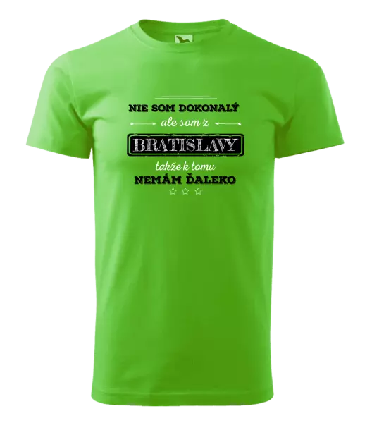 Pánske tričko Nie som dokonalý, ale som z ...