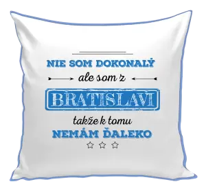 Vankúš Nie som dokonalý, ale som z ...