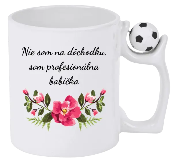 Hrnček Nie som na dôchodku, som profesionálna babička