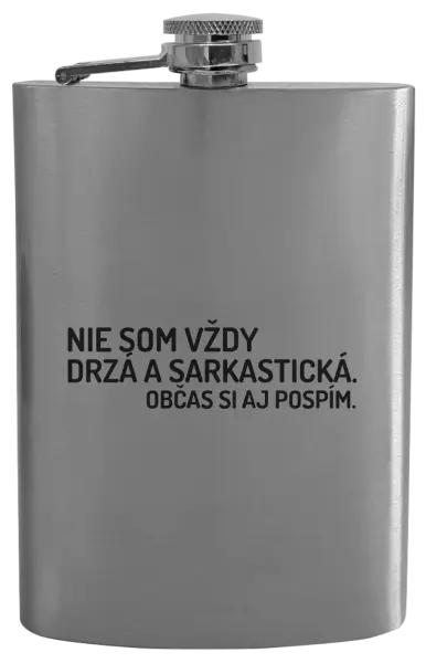 Ploskačka Nie som vždy sarkastická. Občas si aj pospím.