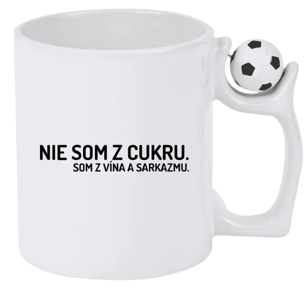 Hrnček Nie som z cukru. Som z vína a sarkazmu.