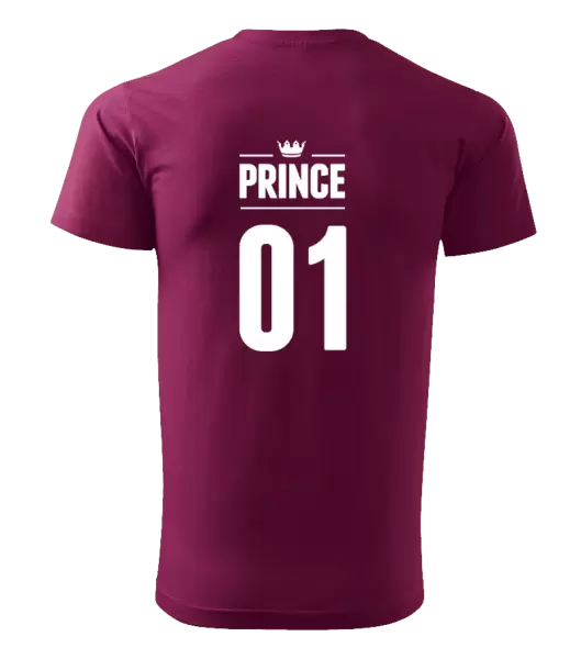 Pánské tričko Prince s vlastním číslem