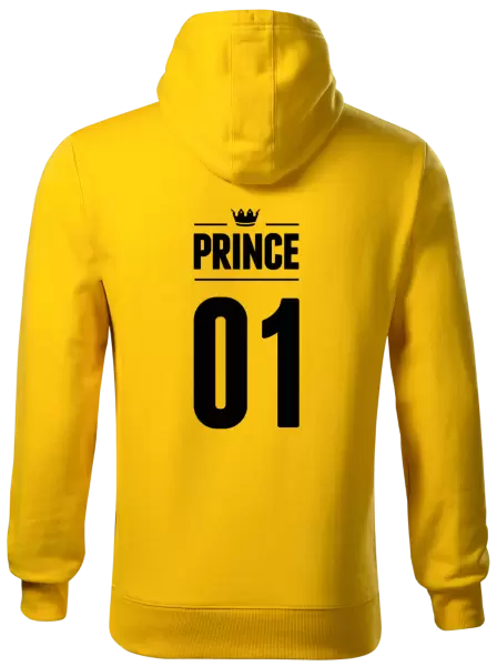 Pánská mikina Prince s vlastním číslem