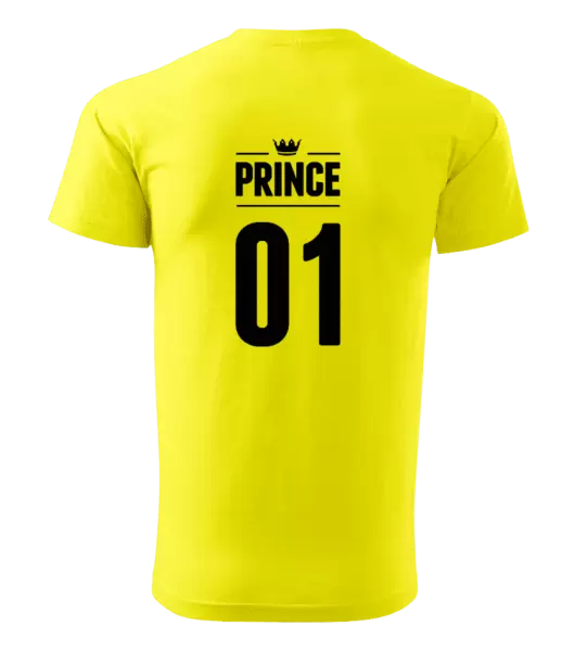 Pánské tričko Prince s vlastním číslem