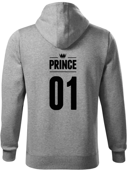 Pánská mikina Prince s vlastním číslem