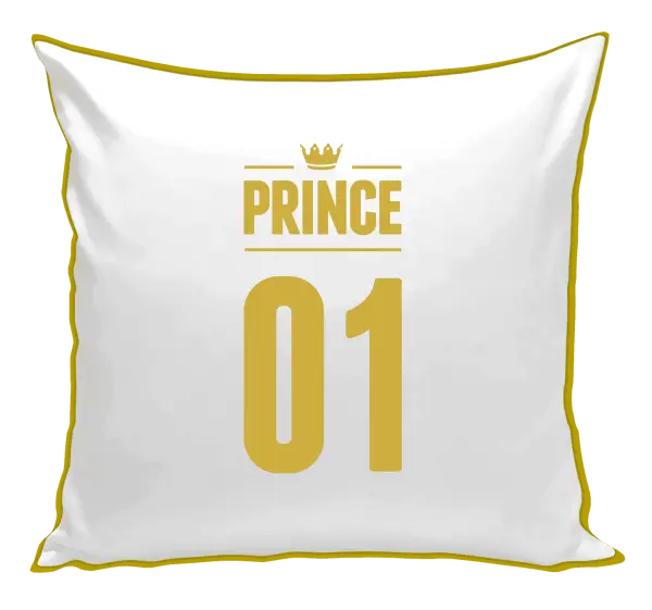 Polštář Prince s vlastním číslem