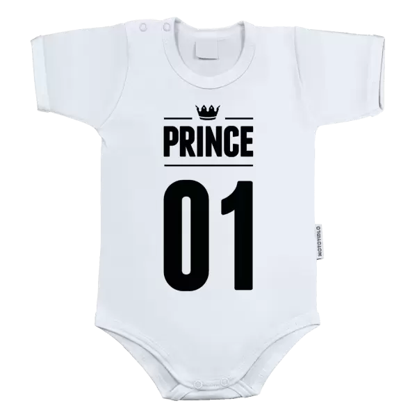 Dětské body Prince s vlastním číslem