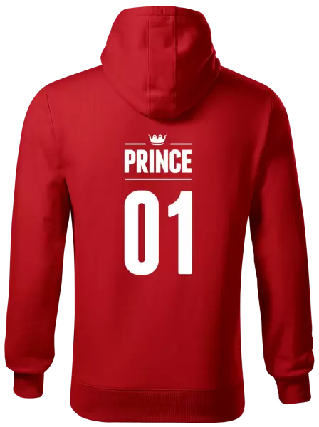 Pánská mikina Prince s vlastním číslem