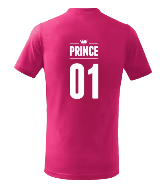 Dětské tričko Prince s vlastním číslem