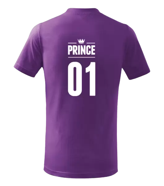 Dětské tričko Prince s vlastním číslem