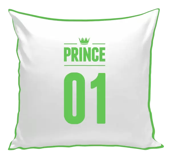 Polštář Prince s vlastním číslem