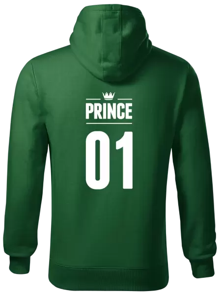 Pánská mikina Prince s vlastním číslem