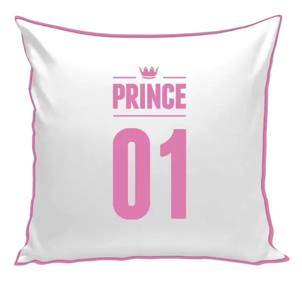 Polštář Prince s vlastním číslem