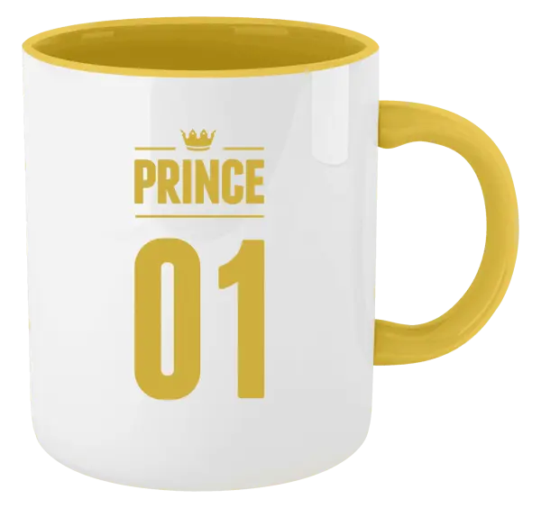 Hrnek Prince s vlastním číslem