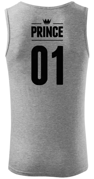 Pánské tílko Prince s vlastním číslem
