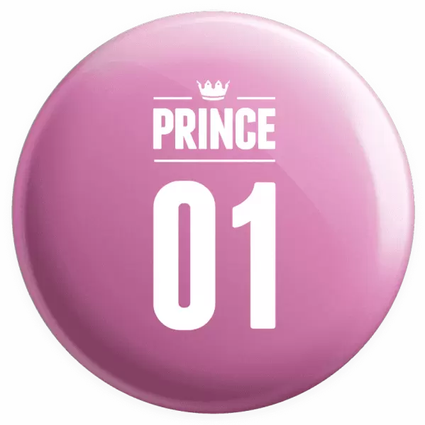 Placka Prince s vlastním číslem