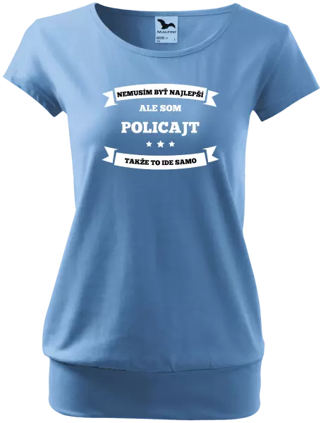 Dámske tričko Nemusím byť najlepší, ale som (...), takže to ide samo