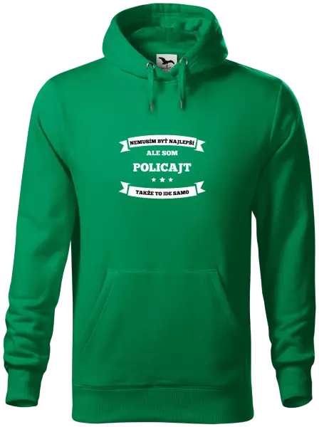 Pánska mikina Nemusím byť najlepší, ale som (...), takže to ide samo