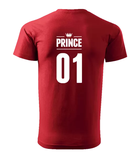 Pánské tričko Prince s vlastním číslem
