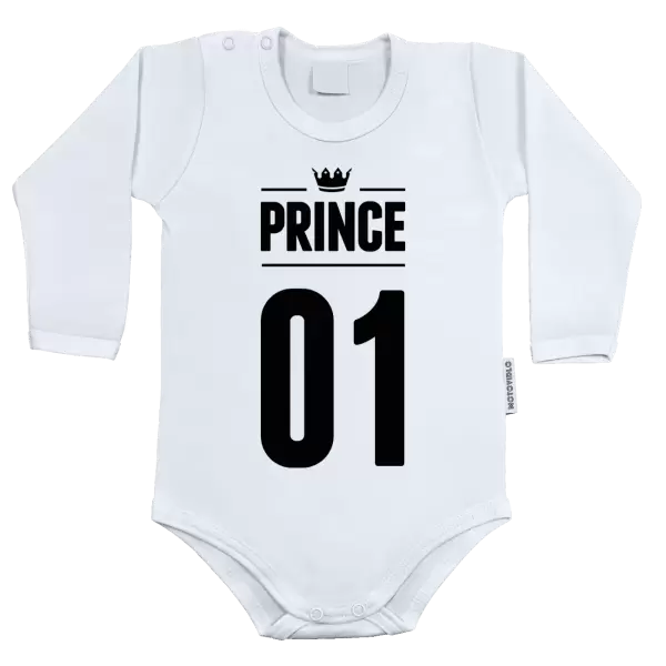 Dětské body Prince s vlastním číslem