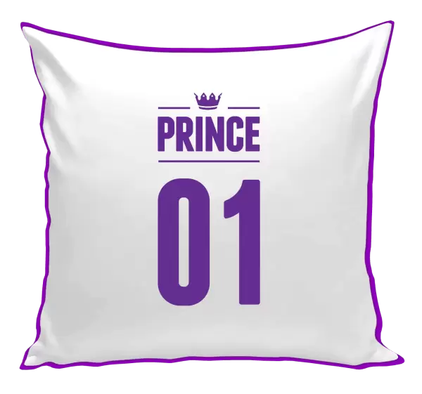 Polštář Prince s vlastním číslem