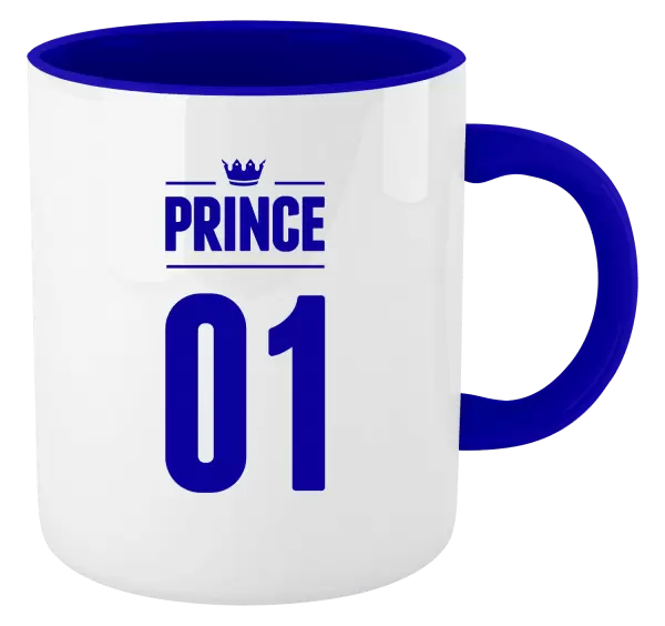 Hrnek Prince s vlastním číslem