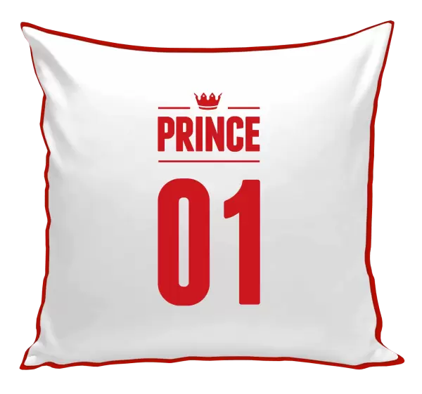 Polštář Prince s vlastním číslem