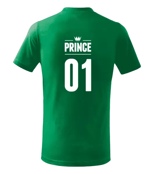 Dětské tričko Prince s vlastním číslem
