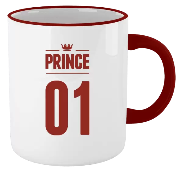 Hrnek Prince s vlastním číslem