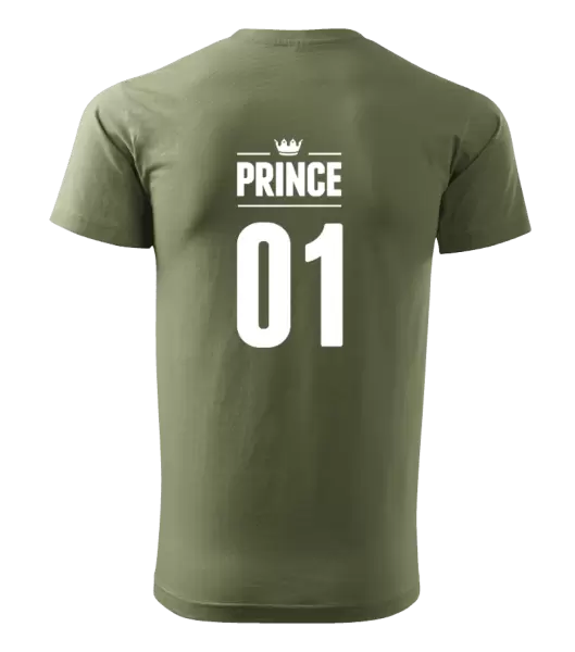 Pánské tričko Prince s vlastním číslem