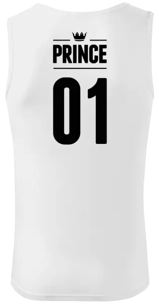 Pánské tílko Prince s vlastním číslem