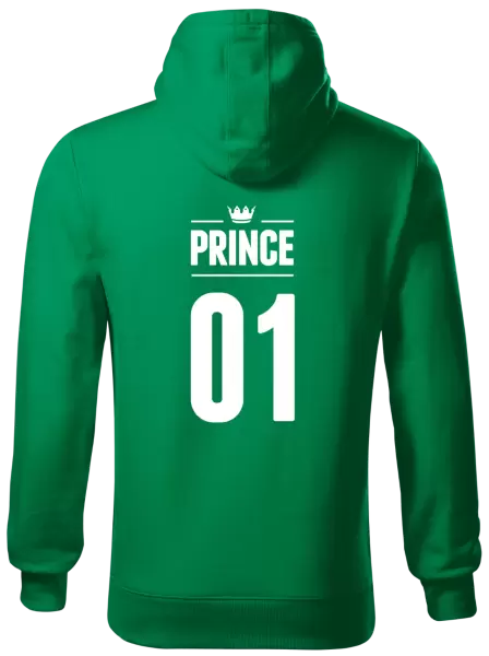 Pánská mikina Prince s vlastním číslem