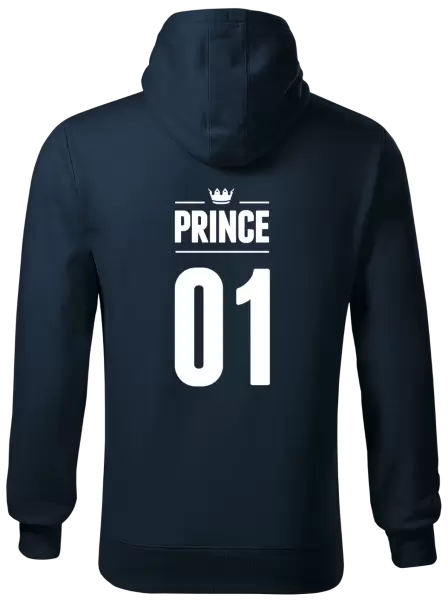Pánská mikina Prince s vlastním číslem